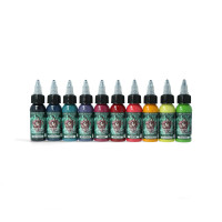 Xtreme Ink - Kevin Boudrealu New School Set - 10 x 30 ml