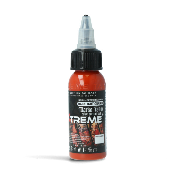 Xtreme Ink - Marko Tattoo - Backlight Orange - 30 ml