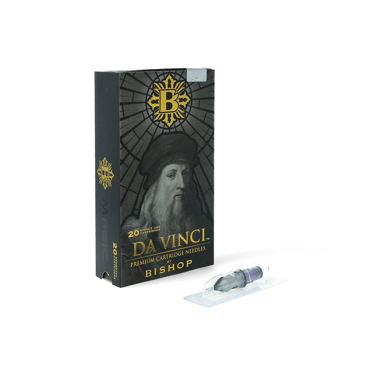 Bishop DA VINCI V2 Cartridge Needles - Round Liner | The Tattoo Shop